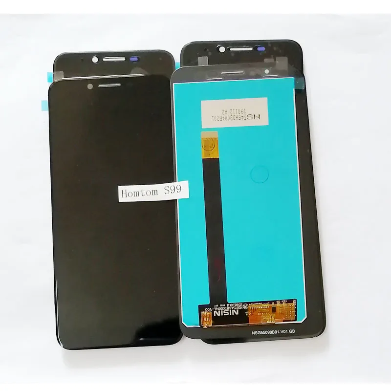 Для 100% оригинального HOMTOM S99 ЖК дисплей с кодирующий преобразователь сенсорного