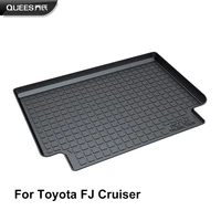 quees custom fit cargo liner trunk floor mat for toyota fj cruiser 2012 2013 2014