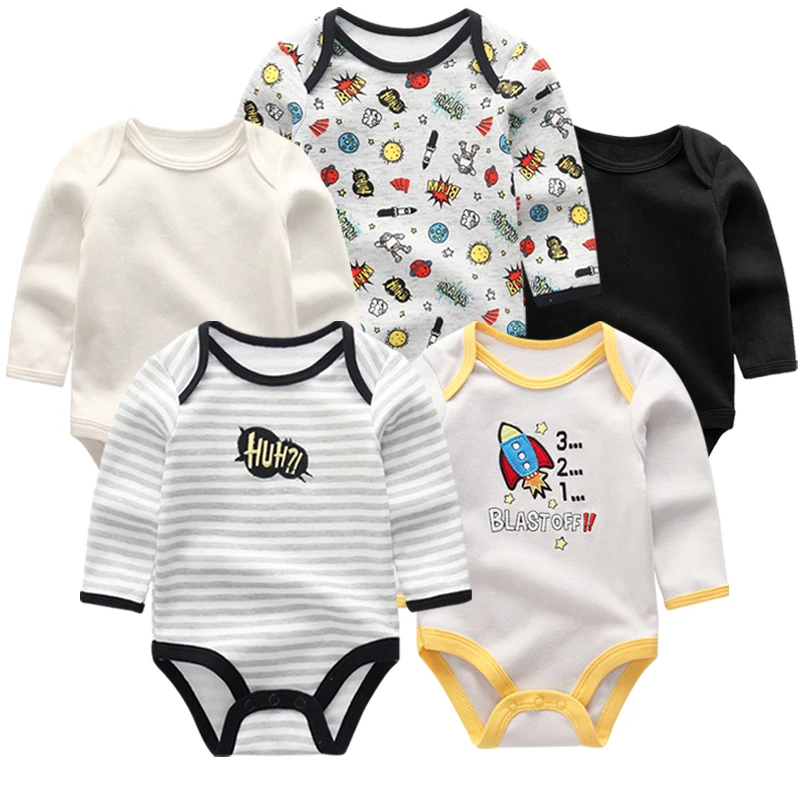 Супер детская одежда, 5 шт./лот, короткие боди для новорожденных и цельнокроеные летние комплекты одежды, Комбинезоны для младенцев