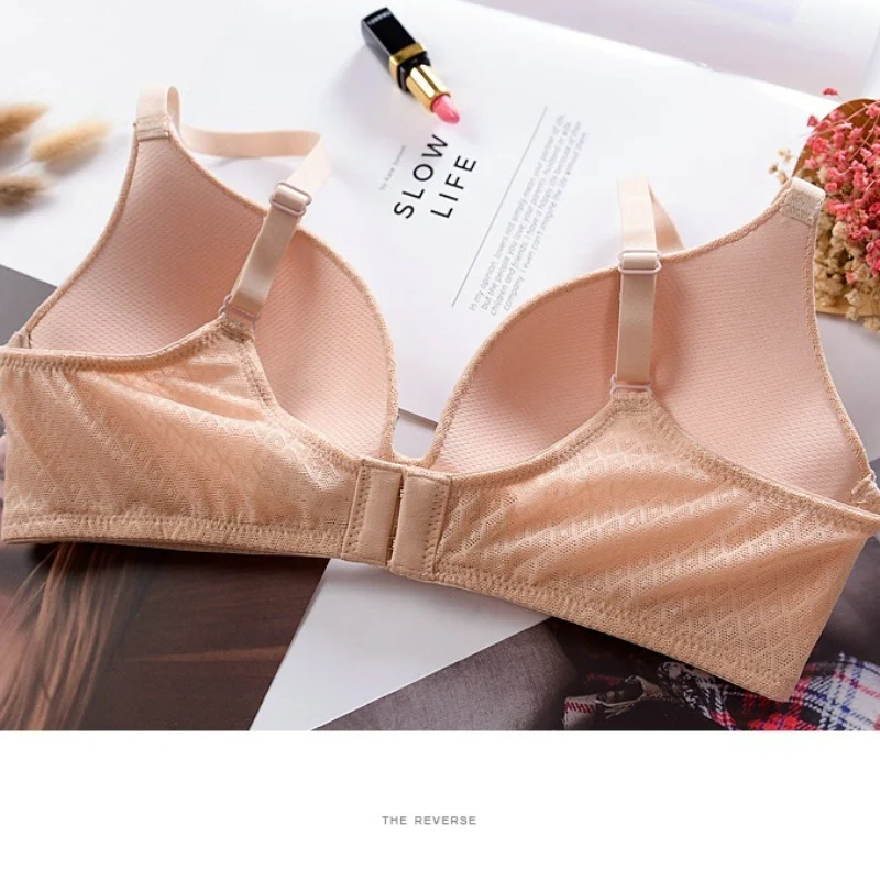 Японский кружевной цельный бюстгальтер пуш ап сексуальный женский дышащий