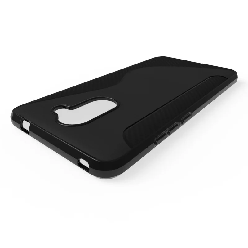 soft shockproof Anti-skid S Line TPU Gel Skin Case Cover For Huawei Y7 / Enjoy 7 Plus |