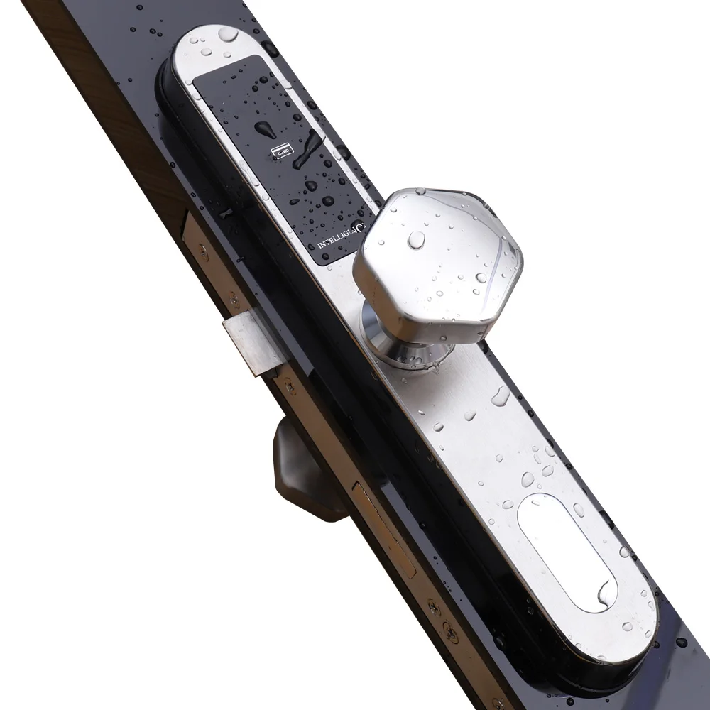 Умный дверной замок Wi-Fi, приложение цифровой дверной замок Bluetooth Smart Password Lock Pin-код электронный дверной замок с раздвижной врезной
