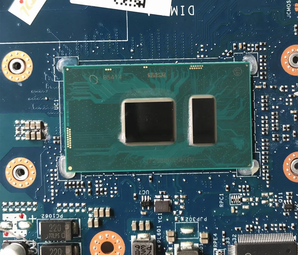 CN-0Y8N7H 0Y8N7H Y8N7H для DELL 5567 5767 материнская плата портативного компьютера с SR2ZU i5-7200U 2,5 ГГц BAL20 LA-D801P DDR4 мб тестирование