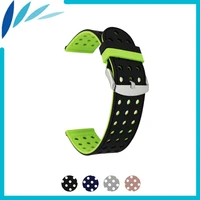 silicone rubber watch band 18mm 20mm 22mm 24mm for frederique constant strap wrist belt loop bracelet green red pink tool pin