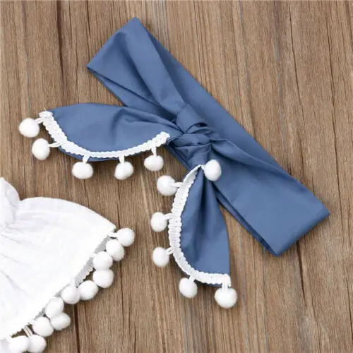 3 шт. детские кружевные топы с открытыми плечами и шорты|Комплекты одежды| |