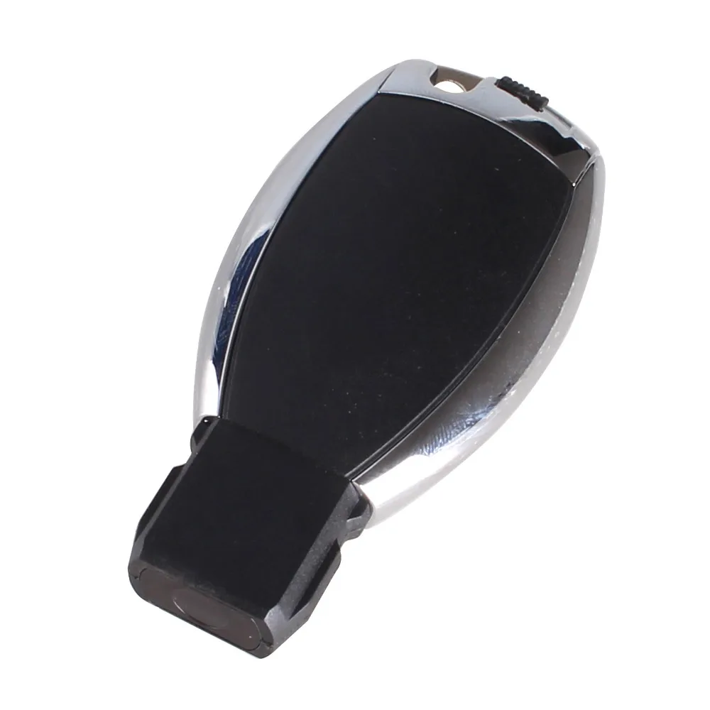 Dandkey силиконовый чехол 3 кнопки для mercedes benz smart key fob удаленной оболочки Chrome S SL ML SLK