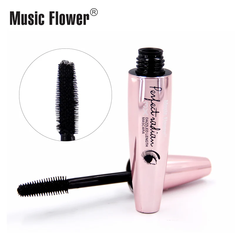 Тушь для ресниц Music Flower 4D волоконных и шелковых водостойкая тушь Rimmel 3D плотных