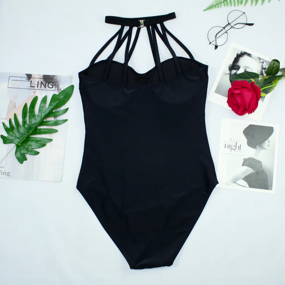 Купальник сексуальный купальник maillot de bain femme летний для девочек Модный в горошек