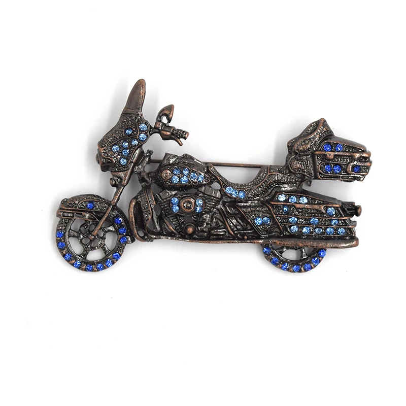 Модная брошь Blue стразы броши на булавке для мотоцикла C082 B3|brooch fashion|fashion broochfashion pins