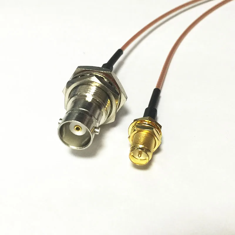 Адаптер антенны Wi-Fi RP SMA female switch BNC Перемычка кабеля RG178 15 см оптовая продажа |