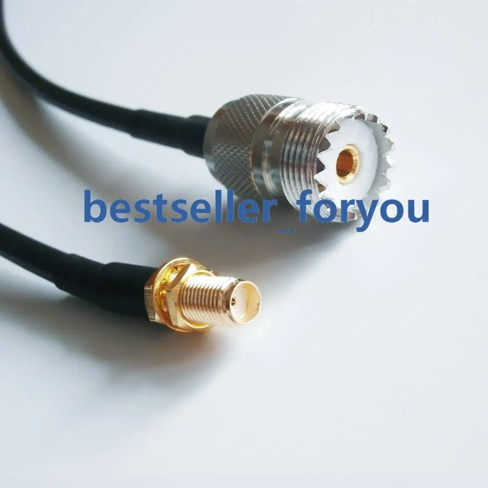 8 дюймовый UHF Женский SO239 SO 239 SL16 к SMA женский RF кабель Pigtail RG58 20 см|Соединители| |