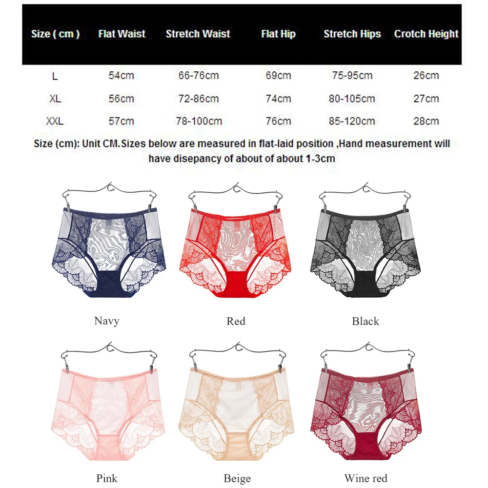 Iiiher Нижнее белье женские трусики сексуальные прозрачные кружевные бесшовные