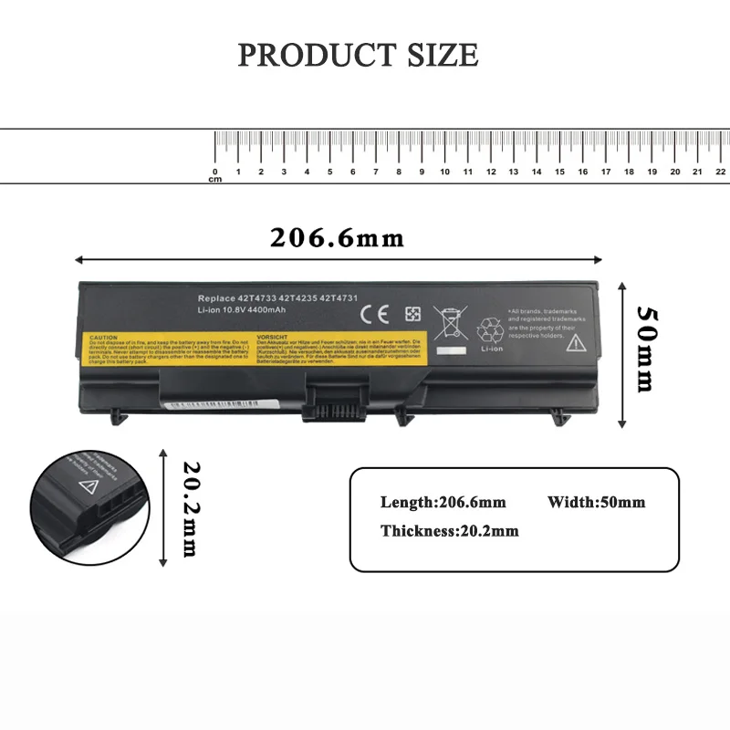Аккумулятор для ноутбука Lenovo ThinkPad E40 L512 T410 E50 E420 L520 E425 SL410 T420 E520 T510 E525 | Компьютеры и