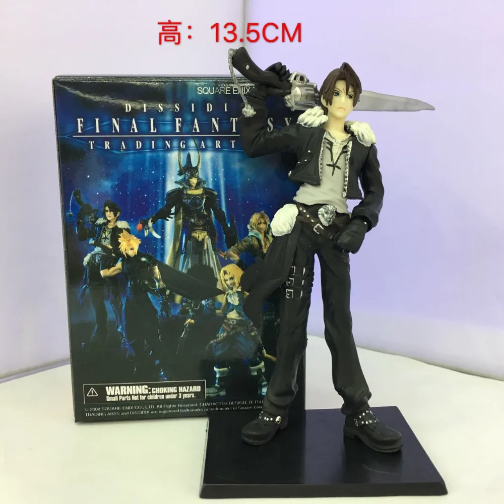 HKXZM 12-18CM Final Fantasies 5Pcs/set Cloud Strife Warrior of Light Tidus Leonhart PVC Figure Toy Model Collectibles | Игрушки и хобби