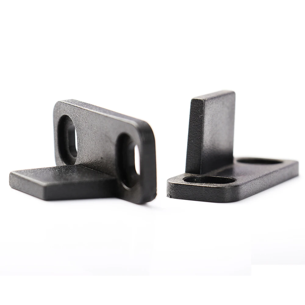 Черная стальная мини скользящая дверь сарая направляющая роликовая фурнитура