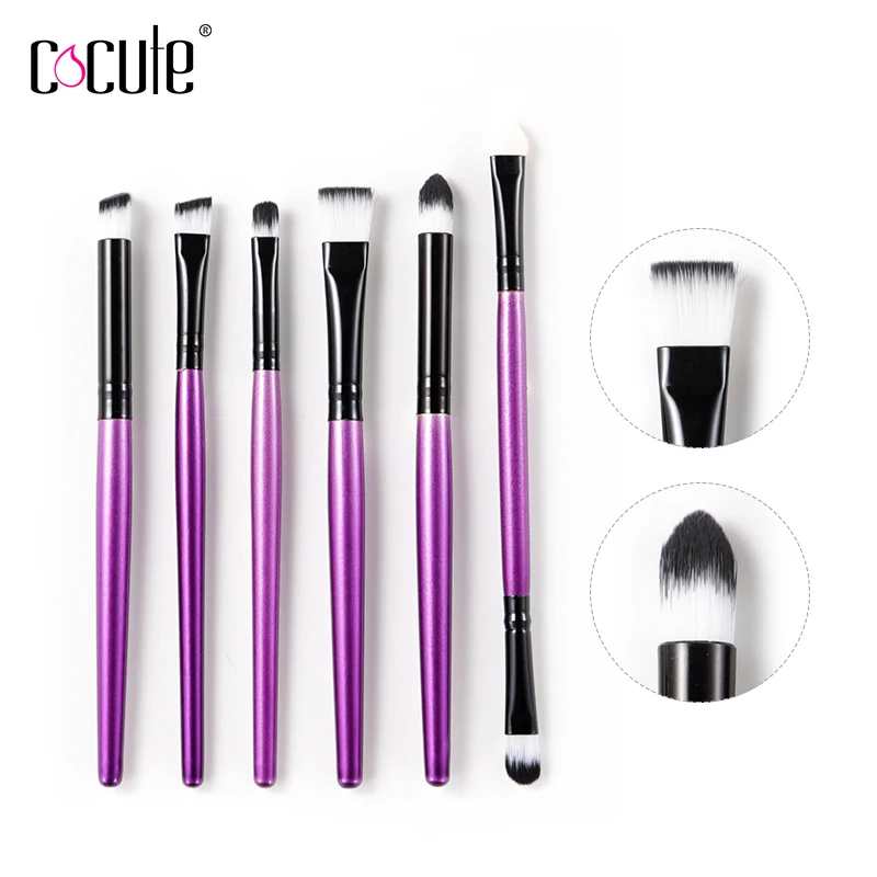 Набор кистей для подводки глаз 6 шт./компл.|brush tool kit|cosmetic make upeyeliner brush set |