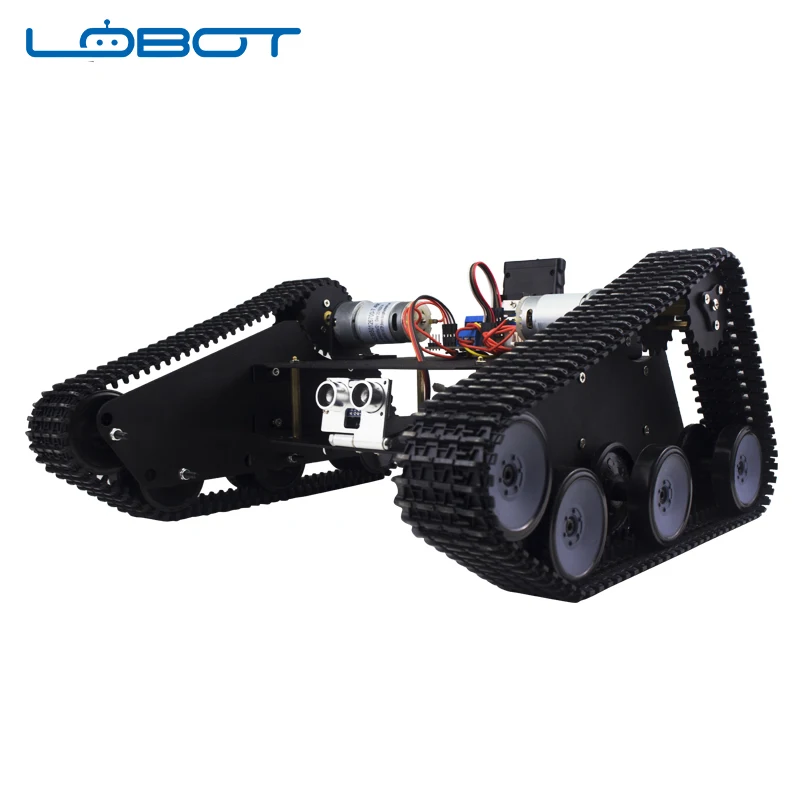 LOBOT отслежены комплект шасси автомобиля Поддержка PC Мобильный телефон DIY робот
