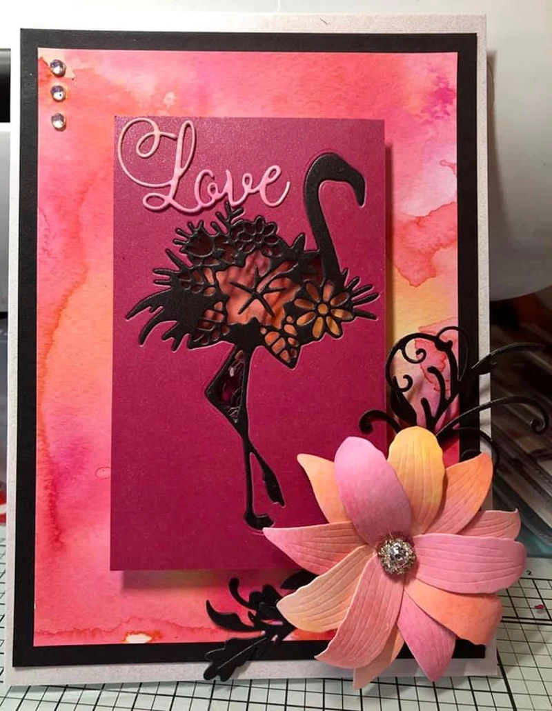 Металлические режущие штампы животные и цветы высечки Скрапбукинг тиснение