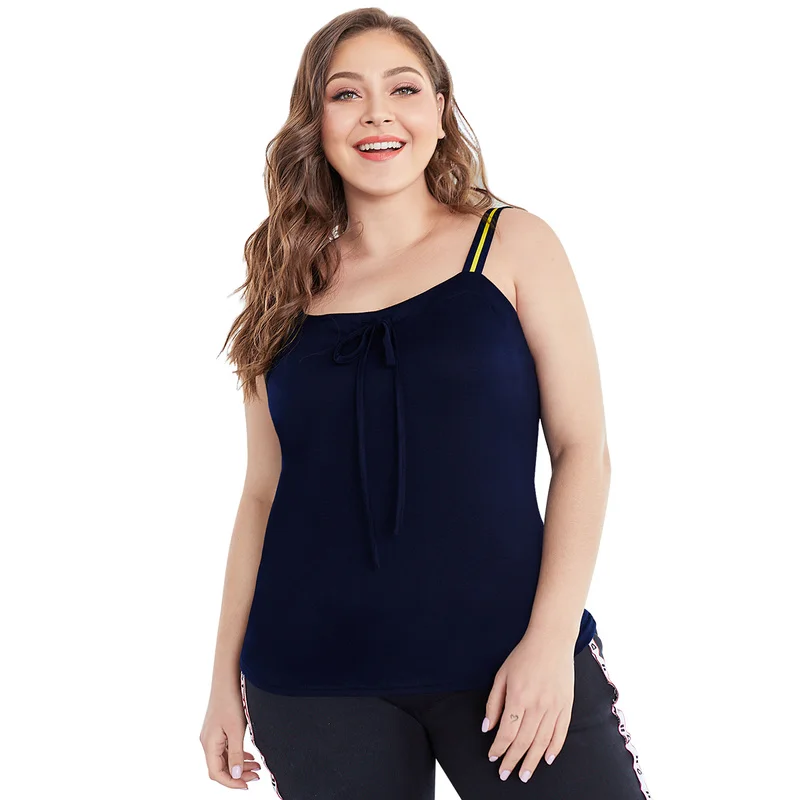 Женская сорочка большого размера с бантом и завязками обернутый бюст открытая