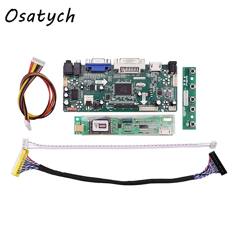 M. NT68676.2A HDMI DVI VGA Аудио ЖК контроллер плата для LP154WX4 TLC1 1280x800 LP154WX5 CCFL LVDS raspberry pi|board