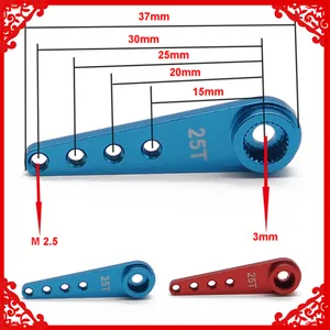 Металлический рулевой рычаг для грузовиков Henglong WPL RC1:16 C14 C24 B14 B24 B16 B36 из сплава, обновленные детали сделай сам