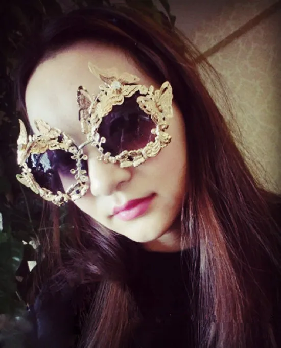 Солнцезащитные очки в стиле барокко женские роскошные винтажные брендовые