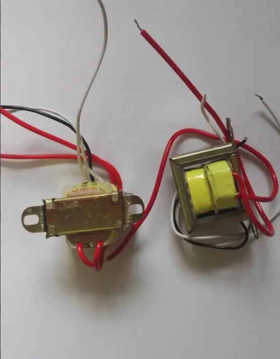 

30W Power transformer Input(red): AC 220V 50Hz/output: double AC 18V