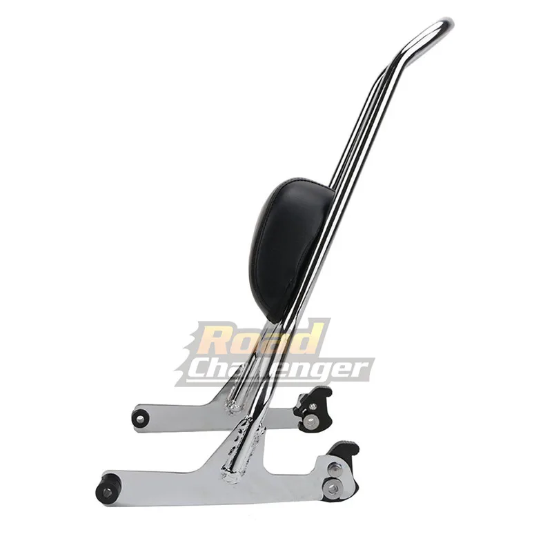 Багажная стойка с шипами для пассажирской спинки подушка мотоцикла 2007 2017 Harley Fatboy