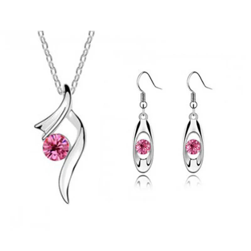 Новинка 2014 свадебные комплекты ювелирных изделий ожерелья подвески