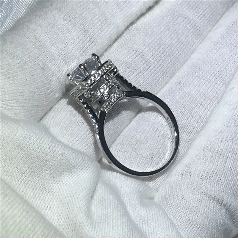 Модные ювелирные изделия ручной работы солитер 5ct камни по месяцу рождения 5А