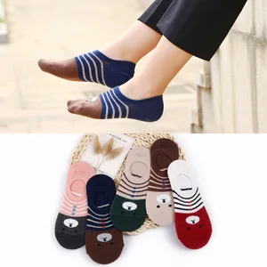 Хлопковые женские короткие носки-башмачки; Невидимые силиконовые гелевые тапочки; Чулочные изделия для мальчиков и девочек; 1 пара = 2 шт.; ws161