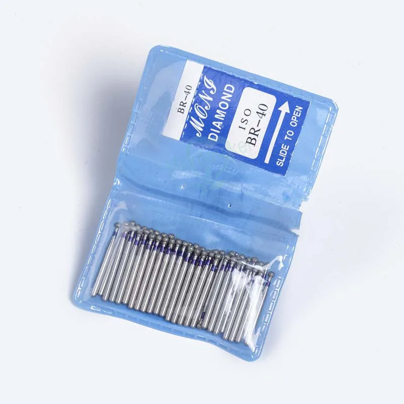 50 шт./пакет Dental Diamond FG высокоскоростные боры Dia Burs для высокоскоростного