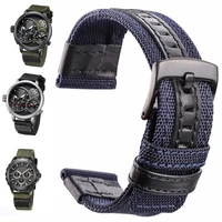 nylon watchbands men sport nato strap 20mm 22mm 24mm black green coffee watch band belt stainless steel buckle clasp accessories