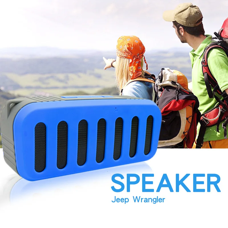 Улучшенный стерео Splashproof портативный Bluetooth динамик беспроводной супер звук для