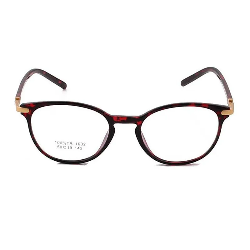 

KESMALL Fashion Prescription Glasses Men Women Vintage TR90 Eyewear Frame With Myopia Lens Anti Blue Light Eyeglasses XN434P