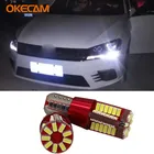 Автомобисветодиодный ные Лампы Canbus T10 W5W 3014 57SMD, лампы для внутреннего освещения VW Tiguan Scirocco Passat B6 B7 Jetta Golf 5 6 7 MK5 CC, 2 шт.