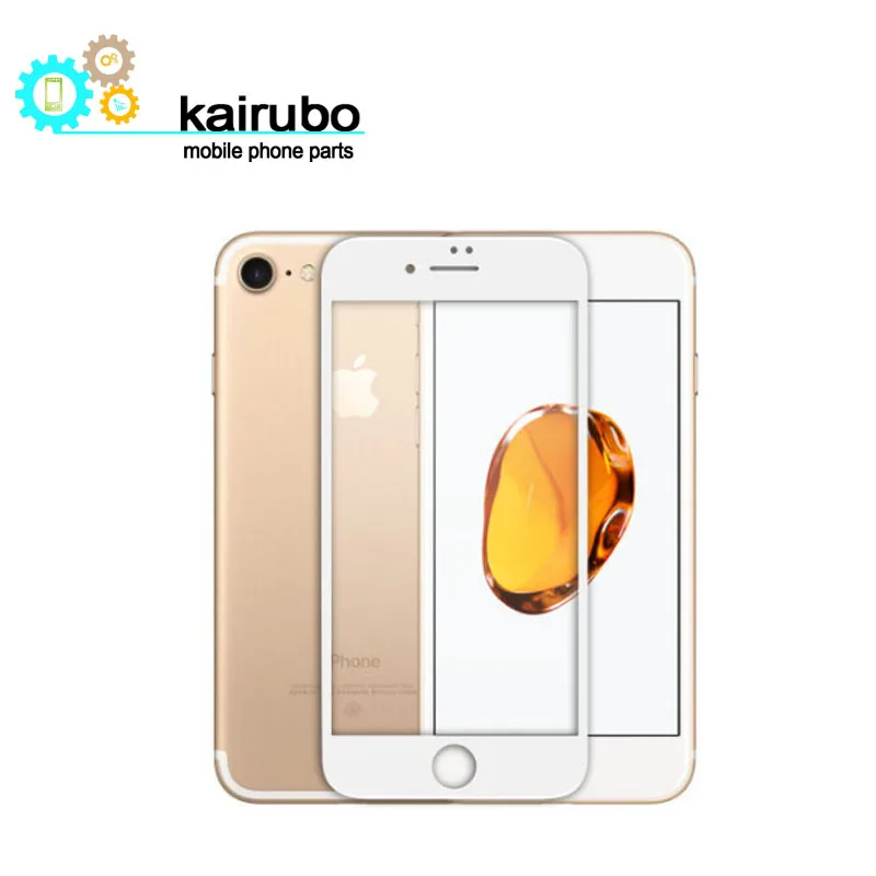 Kairubo 3D полноэкранная защитная пленка из закаленного стекла для iPhone 7 4 дюйма 0 3 мм