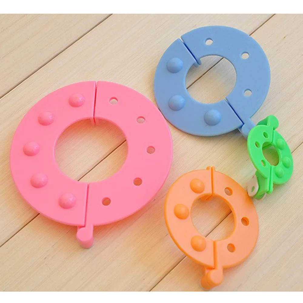 8 шт./компл. 4 размера пластиковый шерстяной шар пушистый ткацкая игла набор