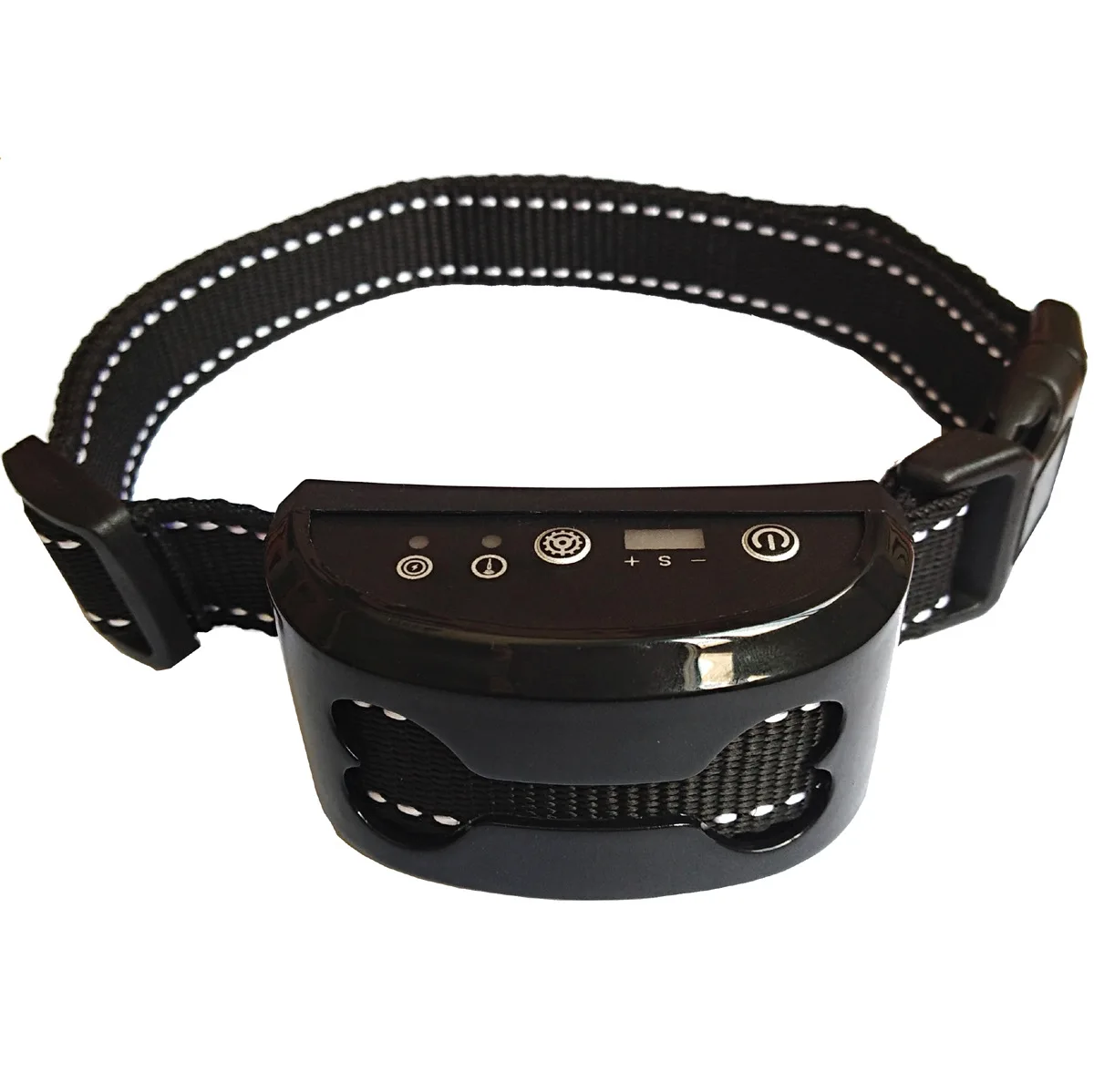 Собачий перезаряжаемый ошейник с защитой от коры водонепроницаемый