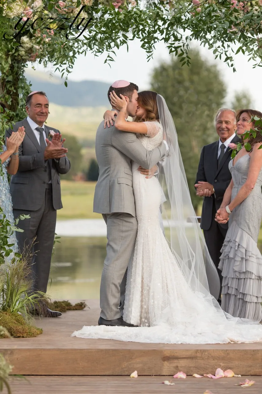 Винтаж с высоким воротом Рубашка короткими рукавами мусульманское свадебное