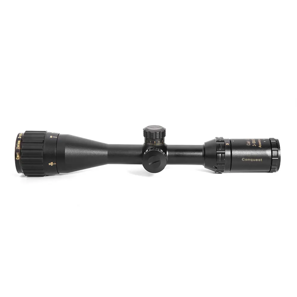 LUGER 3-9x40 AOMC охотничий прицел тактический Красный Зеленый с подсветкой Оптический прицел для военного использования наружная винтовка Воздушный пистолет прицел