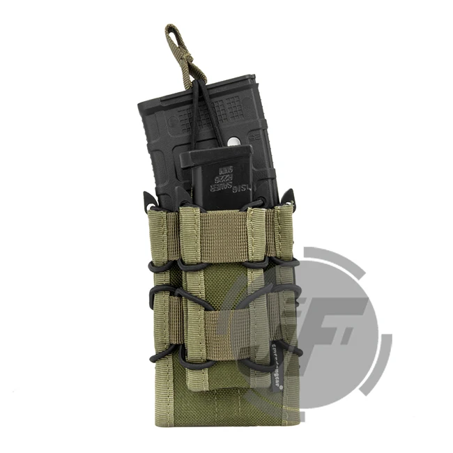 OD Emerson подсумок двухслойный модульный 5,56. 223& 9 мм подсумок MOLLE Mag Carrier - Цвет: OD