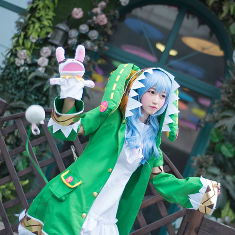 Косплей костюм феи йошино из аниме свидания и прямой трансляции комплект с