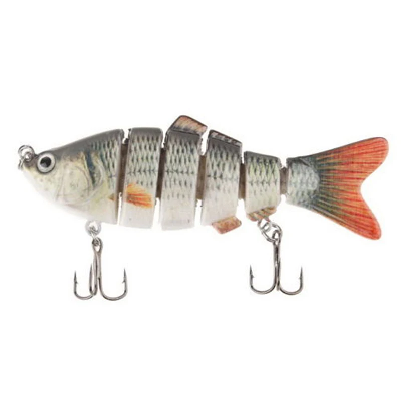 6 сегментная рыболовная искусственная приманка|Наживки для рыбной ловли| |