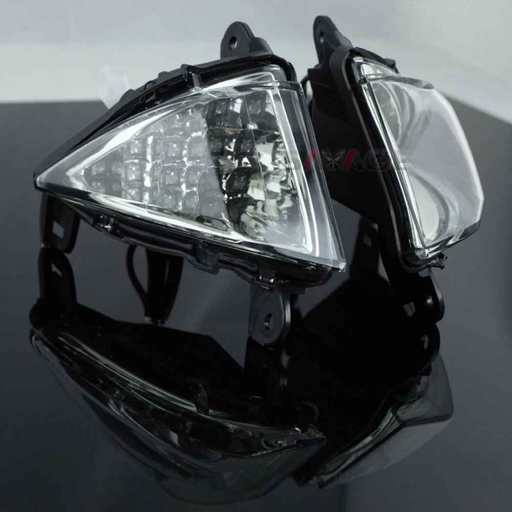 Передний светодиодный указатель поворота для KAWASAKI ZX6R ZX10R Z750 Z1000 NINJA 650R ER6N ER6F