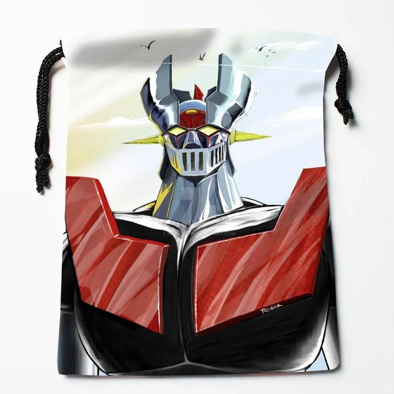 Заказ Mazinger Z сумки на заказ сумки для хранения Подарочные мешки с принтом 27x35 см компрессионный тип сумки