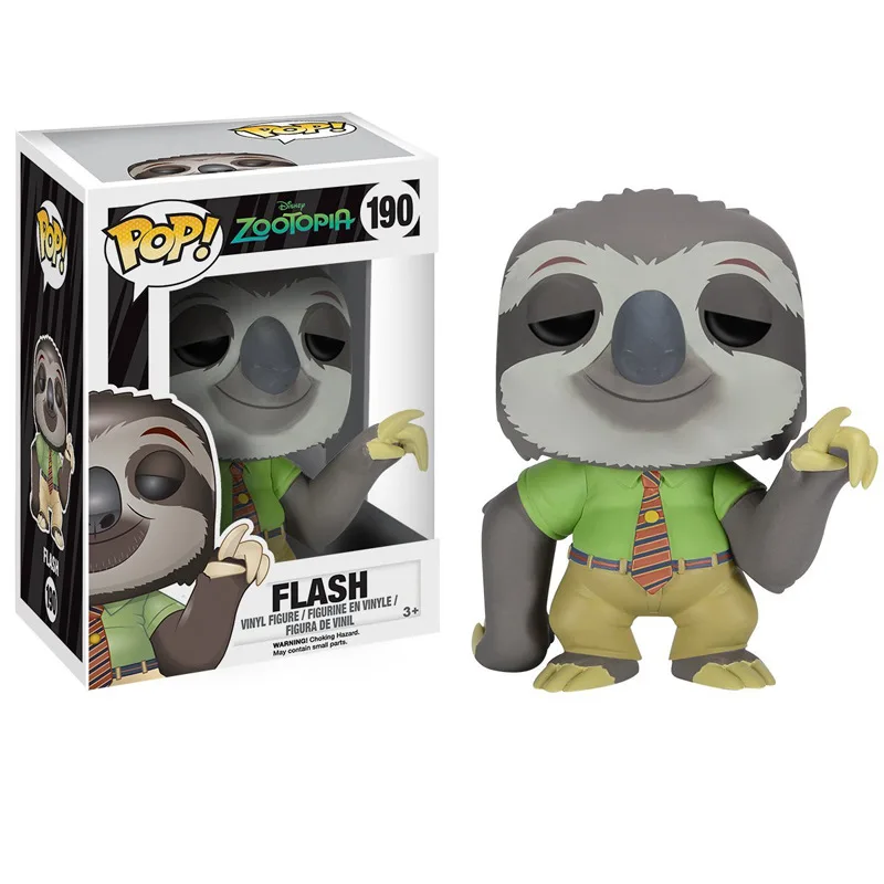 FUNKO POP Zootopia 10 см Джуди хопс Ник Уайлд ELE FINNICK мистер Биг флэш ПВХ Фигурки Модель для
