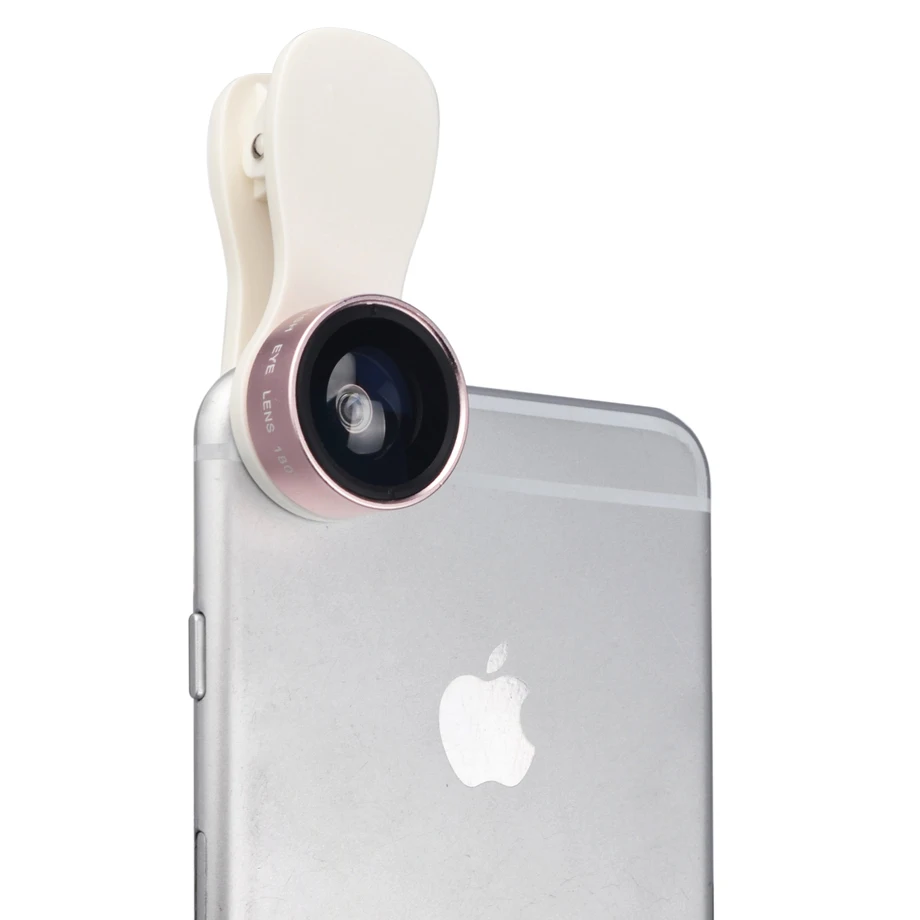 Clip-on 3in1 HD Lens Kit Fisheye 0.36X Wide Angle 15X Macro Mobile Phone Camera Lenses For iphone 4 4s 5 5s 5c SE 6 6s 7 Plus | Мобильные