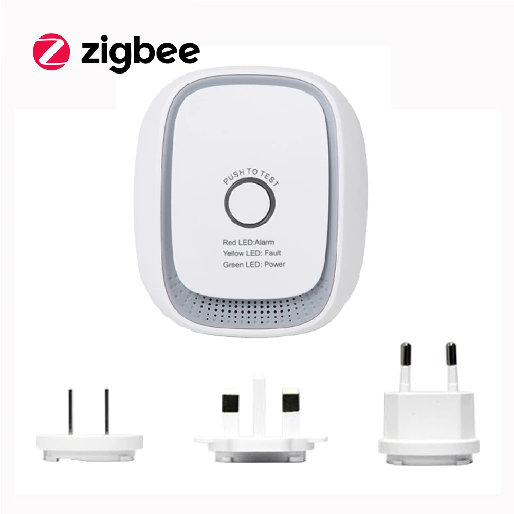 Пожарная сигнализация детектор утечки газа цифровой Zigbee Smart Кухня горючих