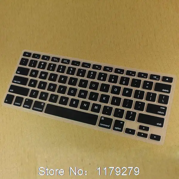 black Силиконовое покрытие для клавиатуры пленка протектор для Apple uniboady imac 21,5 Дюймов 27 дюймов настольная клавиатура - Цвет: black